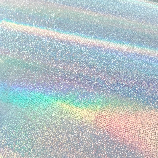 OFFSET PRINTABLE SILVER RAINBOW SPARKLE VINYL