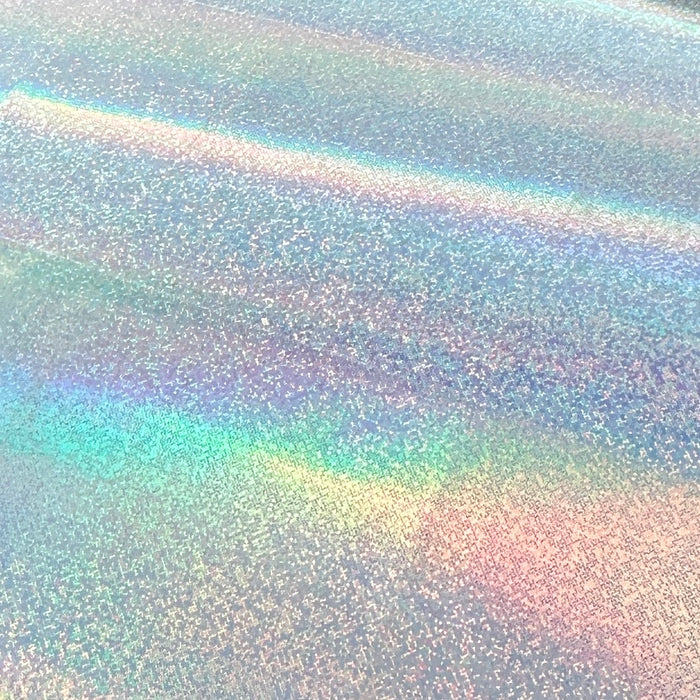 OFFSET PRINTABLE SILVER RAINBOW SPARKLE VINYL