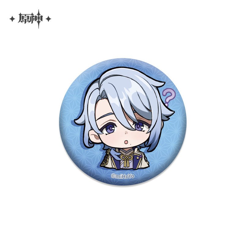 [Genshin Impact] Chibi Character Series Badge Vol.2 - Kamisato Ayato - Otaku Collectives