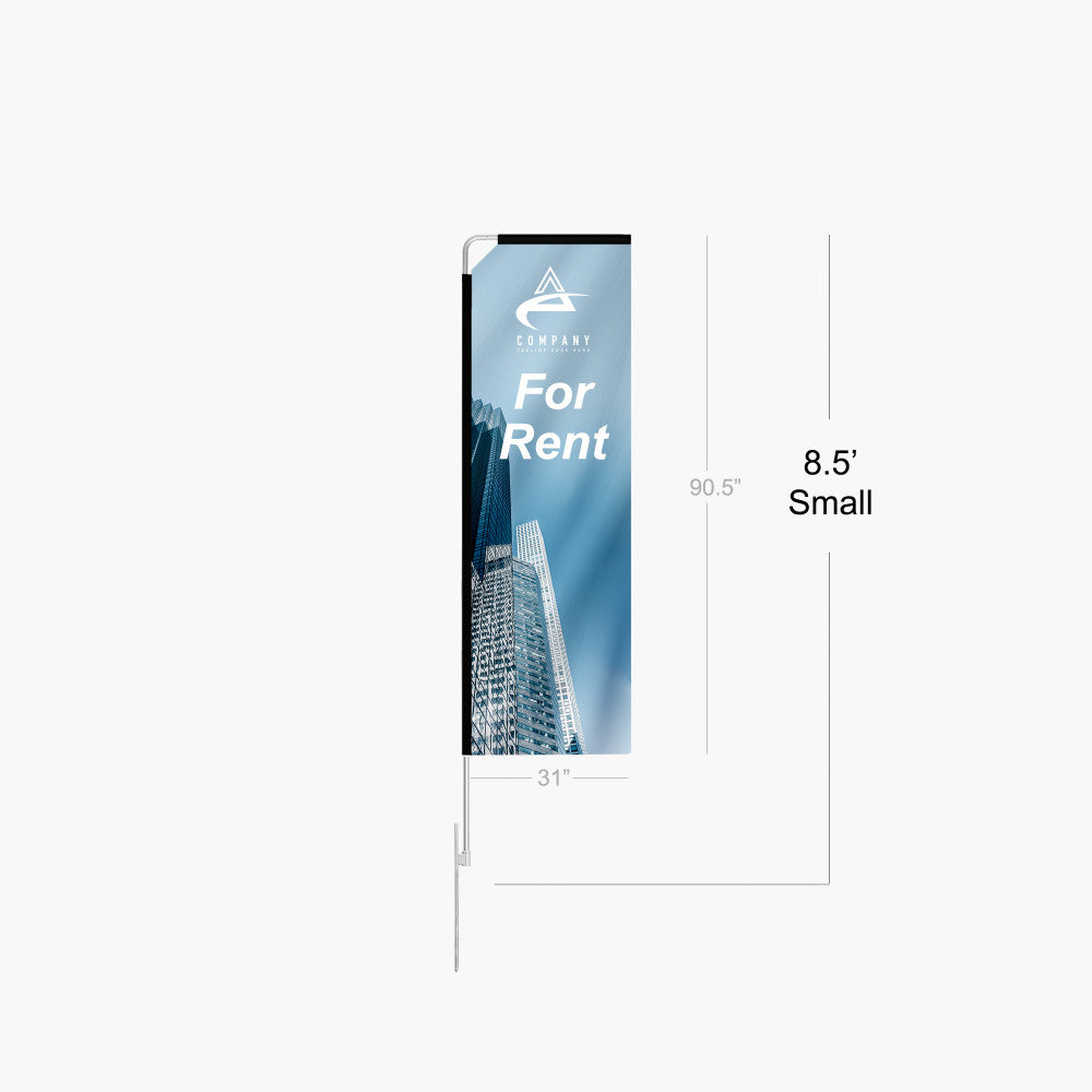 Custom Rectangle Flag